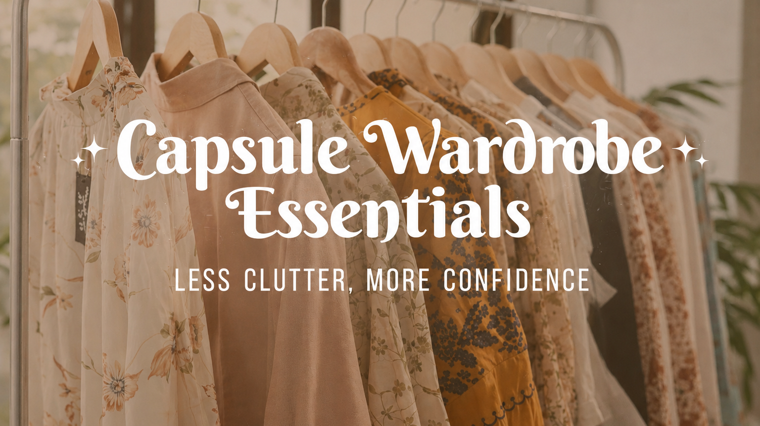 The Capsule Wardrobe Era: Less Clutter, More Confidence