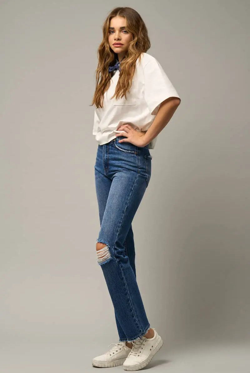 Insane Gene USA The Effortless Edge Straight Jeans - Jeans Jeanss