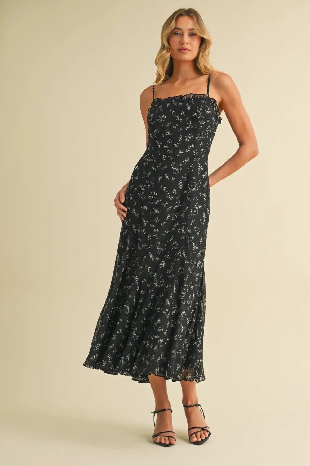 Klesis The Garden Grace Mermaid Midi Dress - Dresses