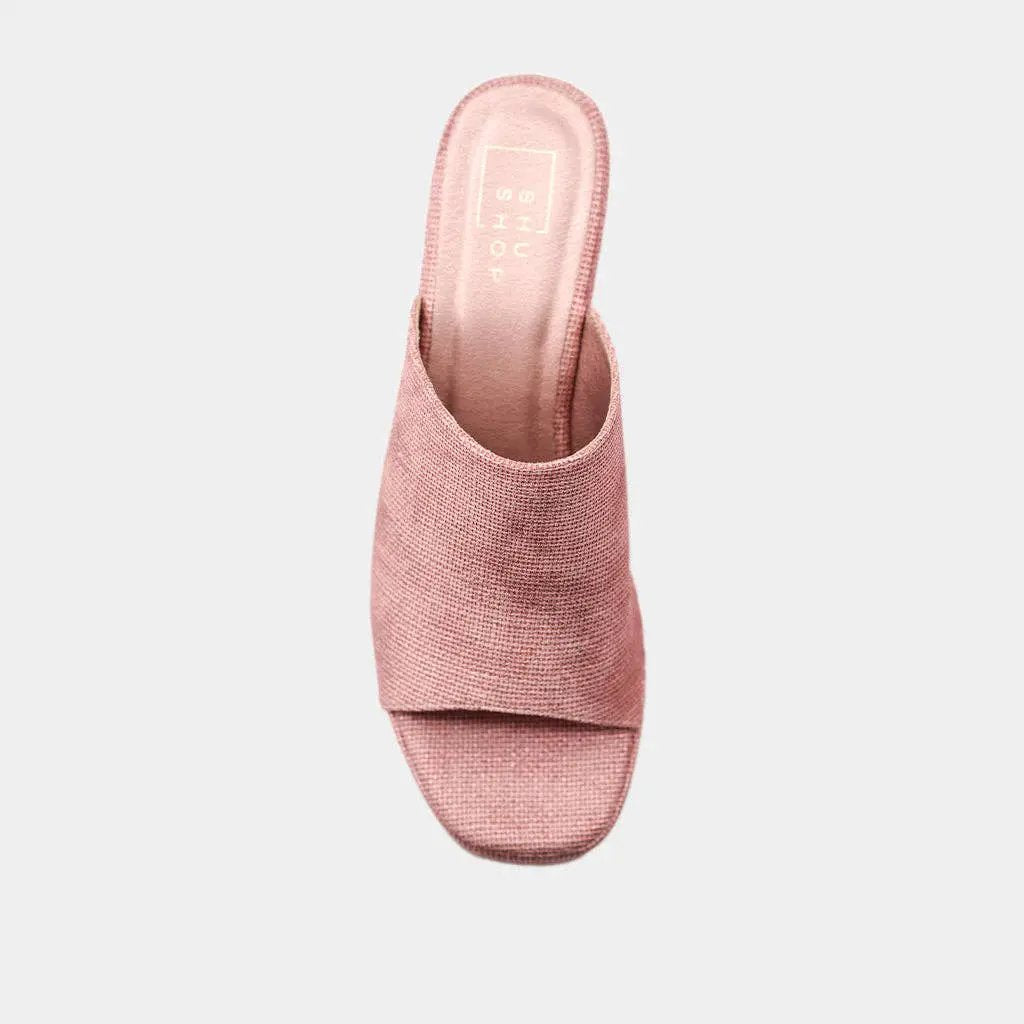 Shu Shop Shu Shop ILARIA: Woven Blush - Heels
