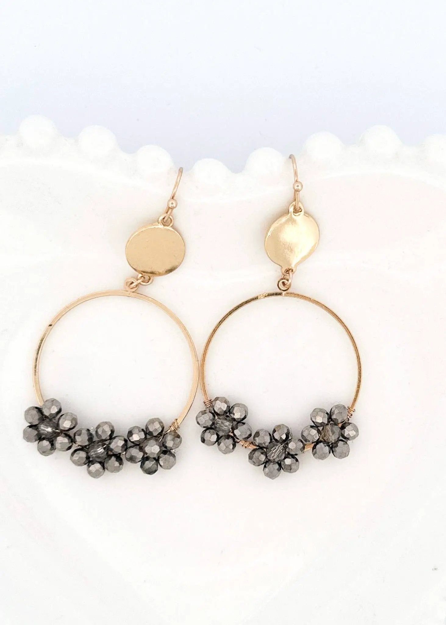 Nette Road Wholesale Forever Flowers Earring - Earrings