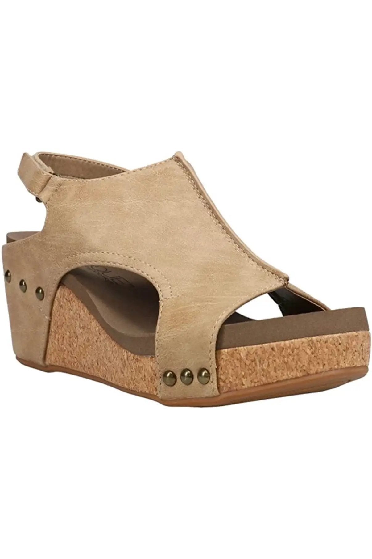 Pierre Dumas The Chantel Wedge Sandal by Pierre Dumas - Heels Wedges in shoes