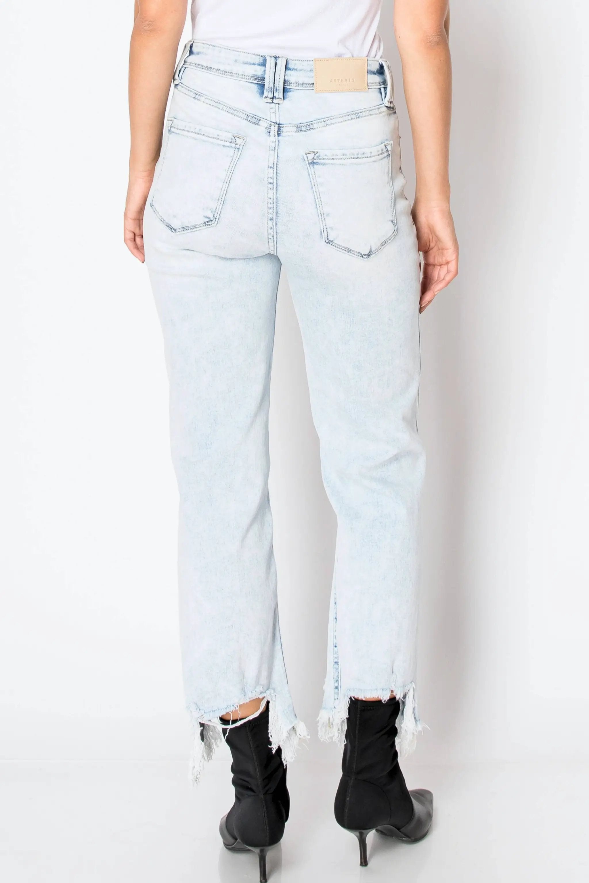 ARTEMIS VINTAGE Artemis Vintage Sculpt & Shape High-Rise Wide Leg Jeans - Jeans