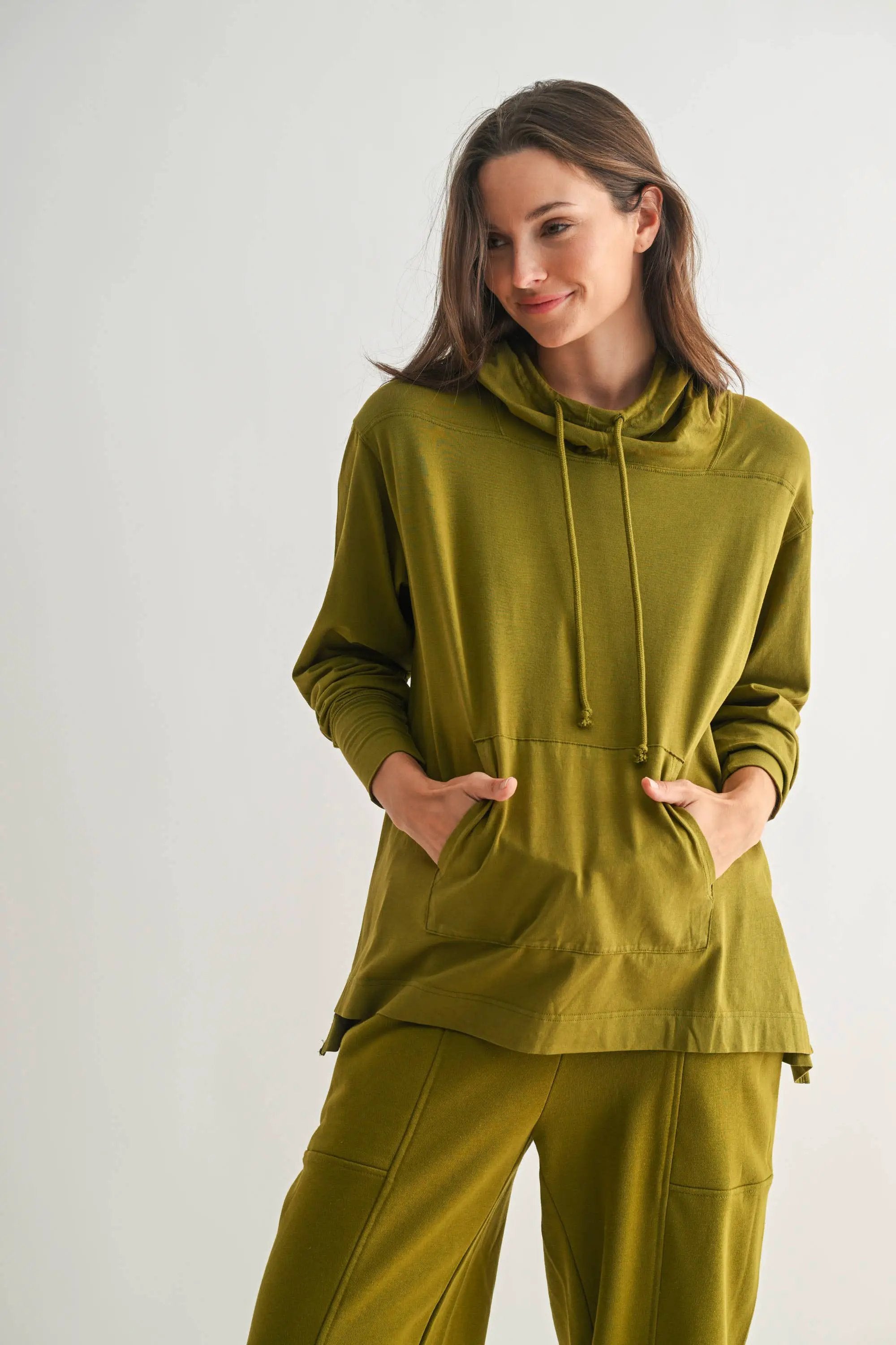 Mono B Mono B - Fieldstone Pima Cotton Hoodie in Camo Green - Hoodies Mono B - Fieldstone Pima Cotton Hoodie Rich text editor