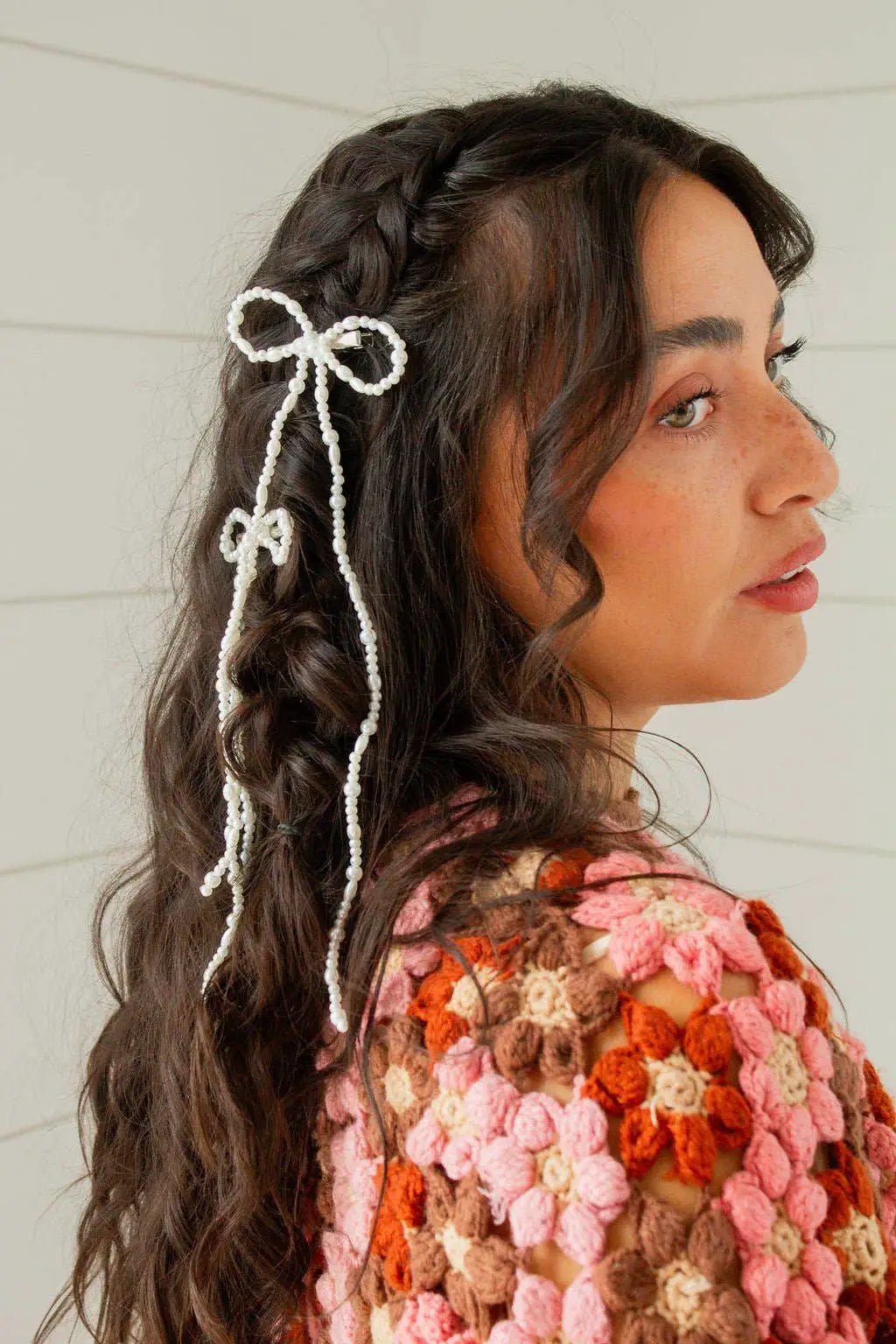 Shop ANDi Maizie Pearl Bow Clips 2-Pack - Hair Pins, Claws & Clips