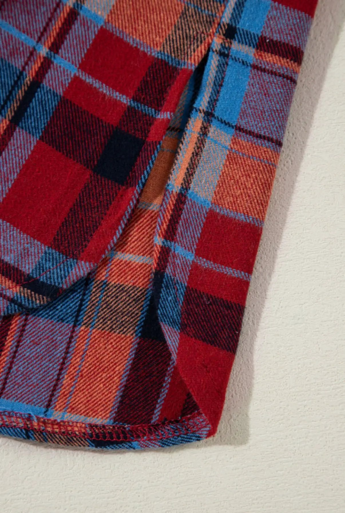 Grateful Threads Boutique Pumpkin Patch Plaid Oversized Flannel - Shirts