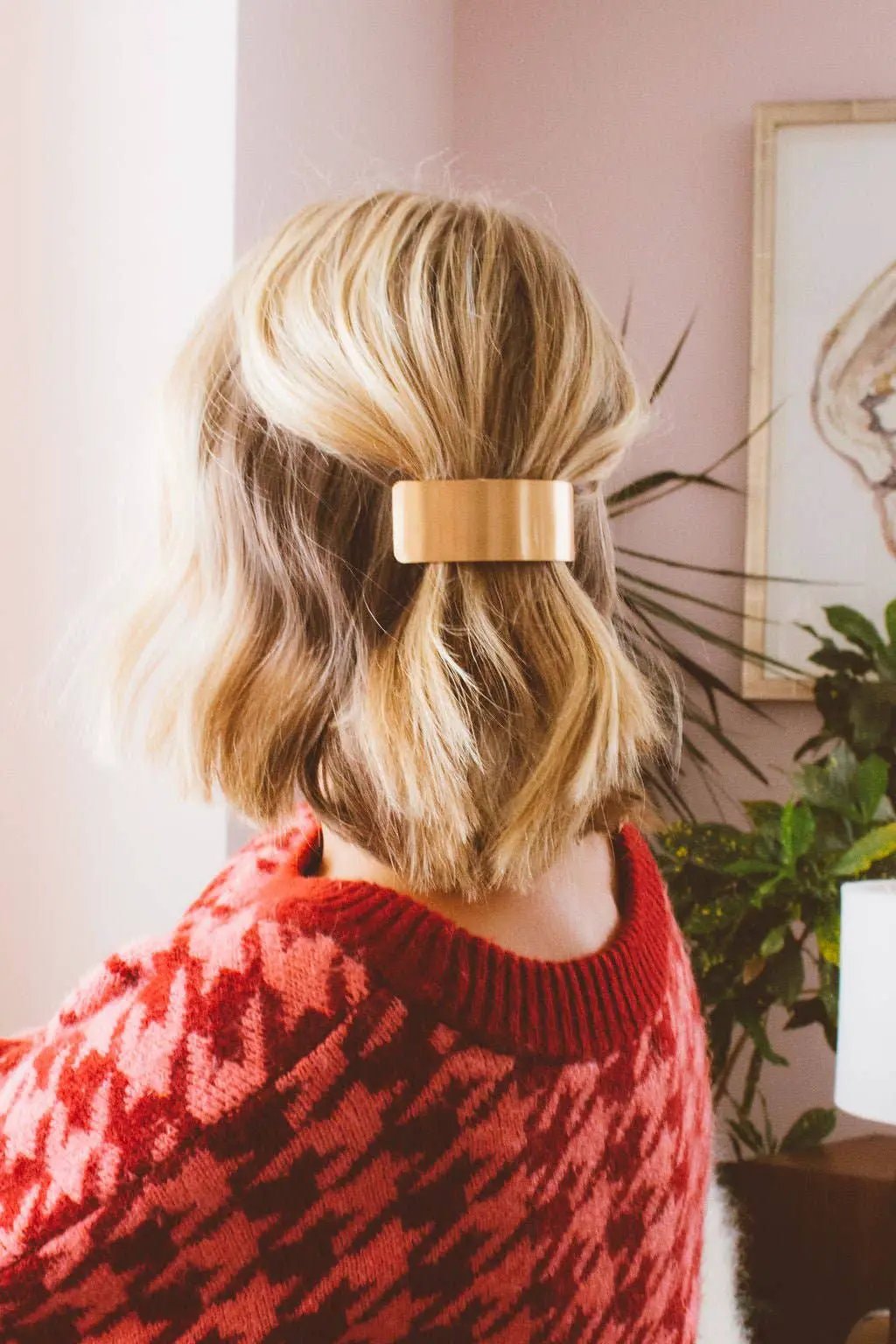Shop ANDi Brushed Bronze Bar Clip - Hair Pins, Claws & Clips
