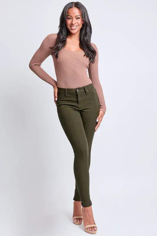 YMI Hyperstretch Mid-Rise Skinny - Jeans