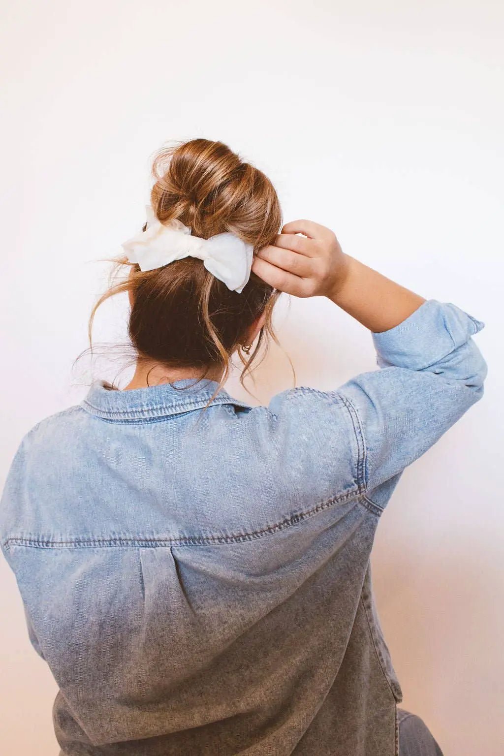 Shop ANDi Perfect Chiffon Bow Scrunchie - Ponytail Holders
