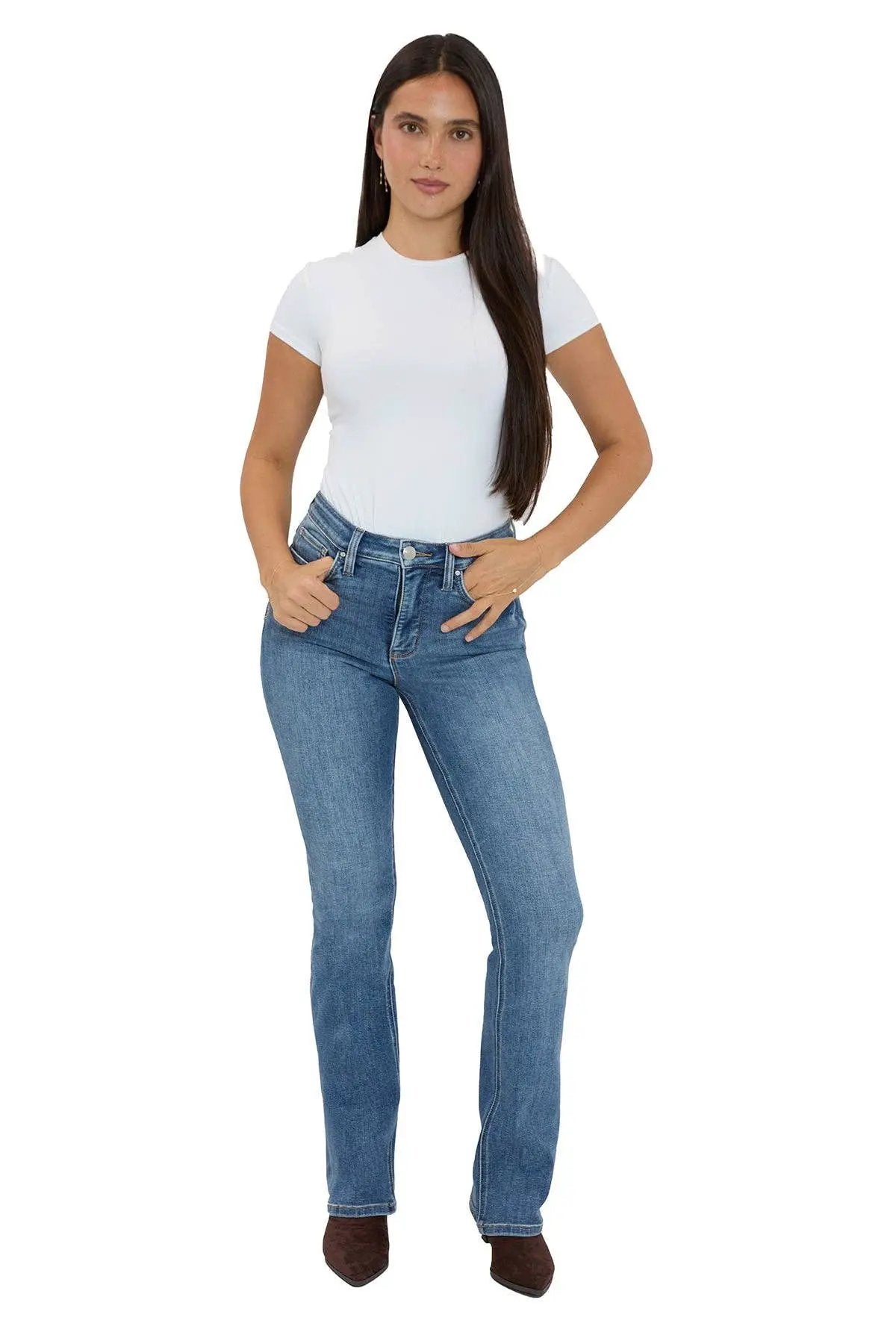 RFM Mia High Rise Essential Slim Bootcut Jeans - Inseam Program: REGULAR - Jeans