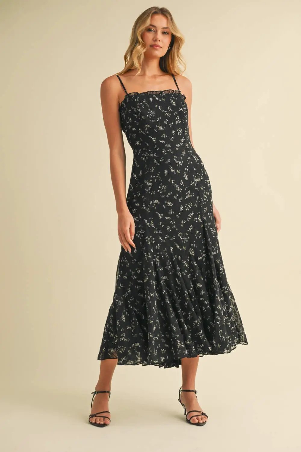 Klesis The Garden Grace Mermaid Midi Dress - Dresses