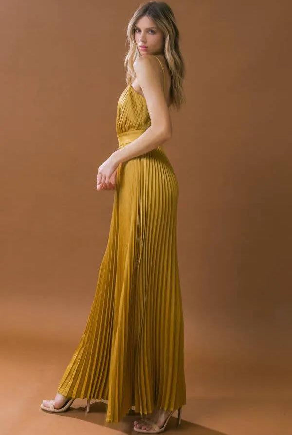 FLYING TOMATO The Sunlit Grace Wide Leg Jumpsuit - One-Pieces