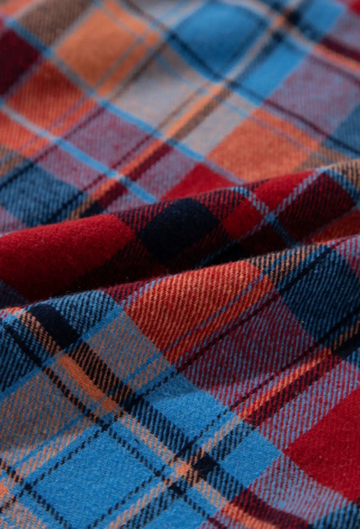 Grateful Threads Boutique Pumpkin Patch Plaid Oversized Flannel - Shirts