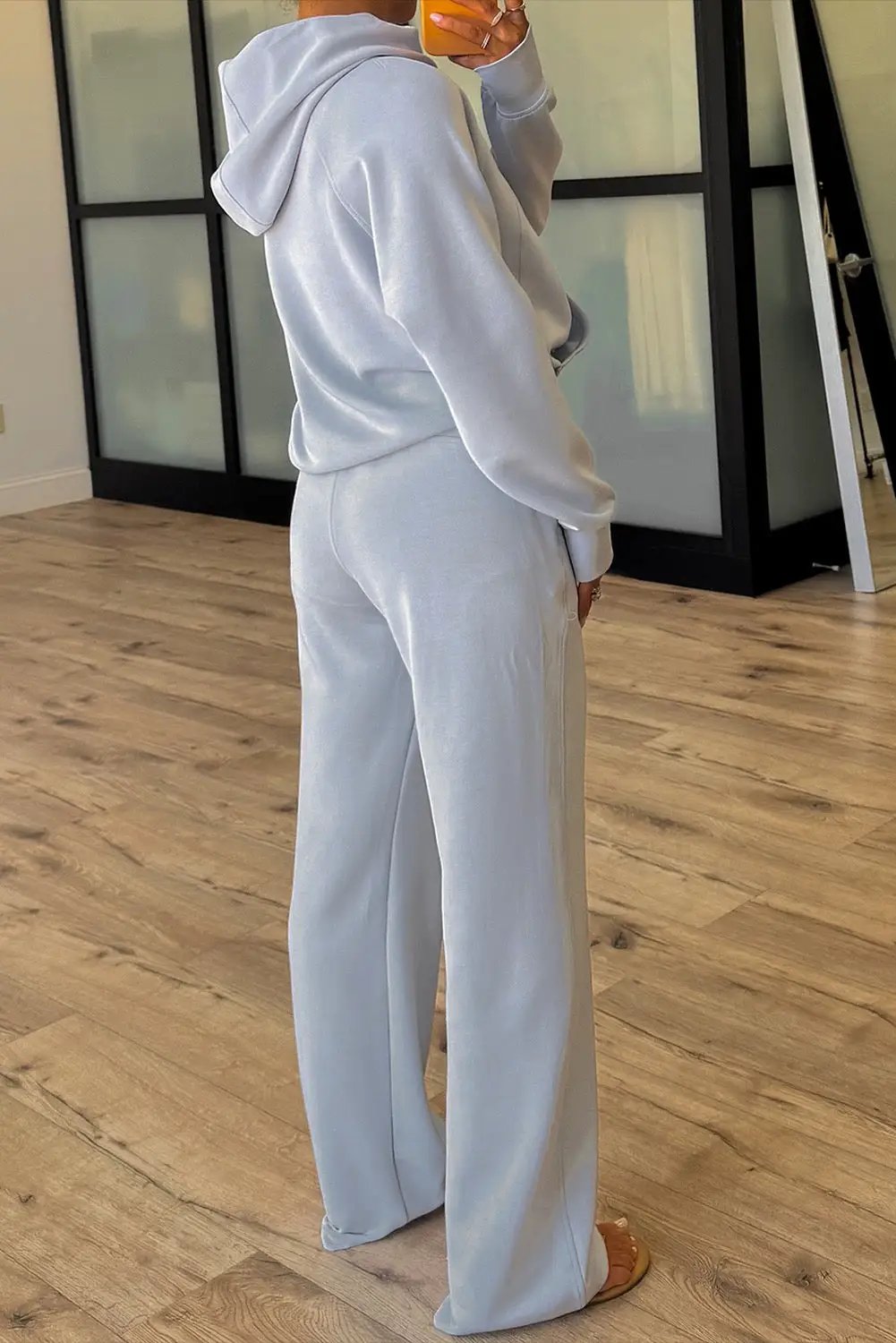 Grateful Threads Boutique Modal Luxe Half Zip Hoodie & Pants Set - Outfit Sets
