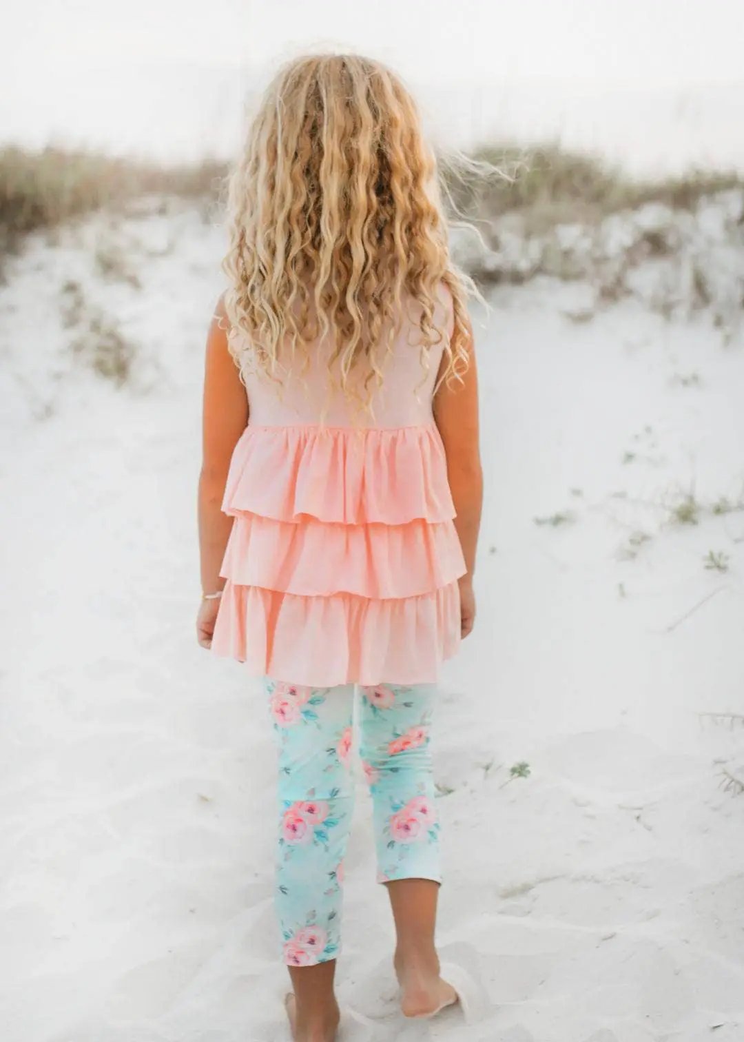 Adorable Sweetness The Seaside Peachy Petals Set - Outfit Sets