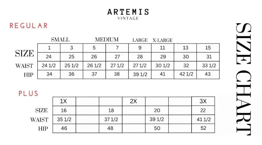 ARTEMIS VINTAGE The Artemis “No Gaps, All Good” High-Rise Tummy Control Straight Jeans - Jeans