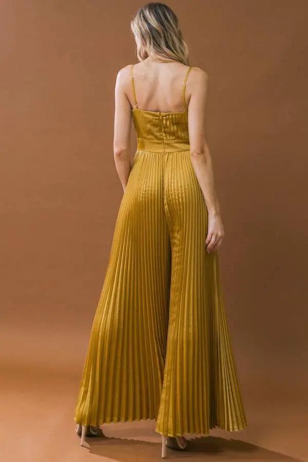 FLYING TOMATO The Sunlit Grace Wide Leg Jumpsuit - One-Pieces