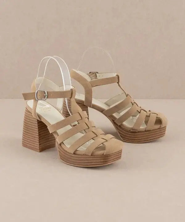 Oasis Society The Hailee Gladiator Heel - Heels