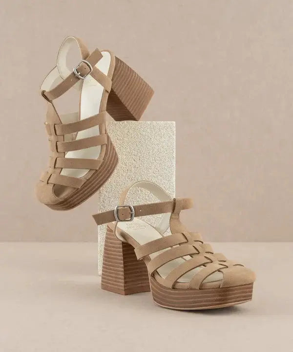 Oasis Society The Hailee Gladiator Heel - Heels