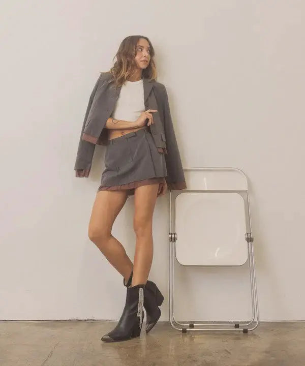 Oasis Society The Kai Rhinestone Fringe Boots - Boots