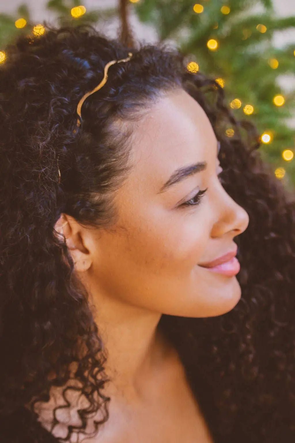 Shop ANDi Waves of Gold Hard Headband - Headbands
