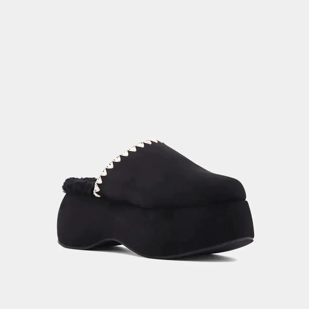 Shu Shop Shu Shop LARISSA: Black - Slippers