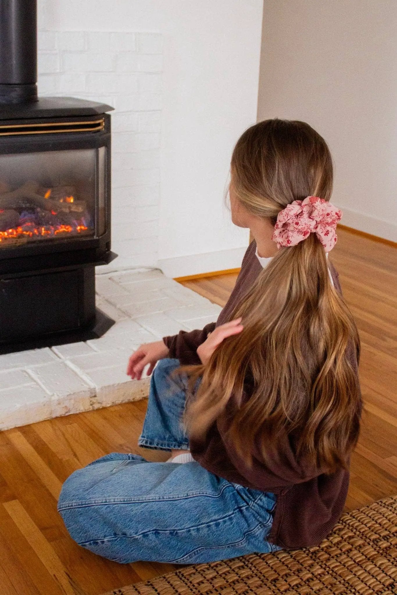 Shop ANDi The Love in Bloom Jumbo Scrunchie - Ponytail Holders