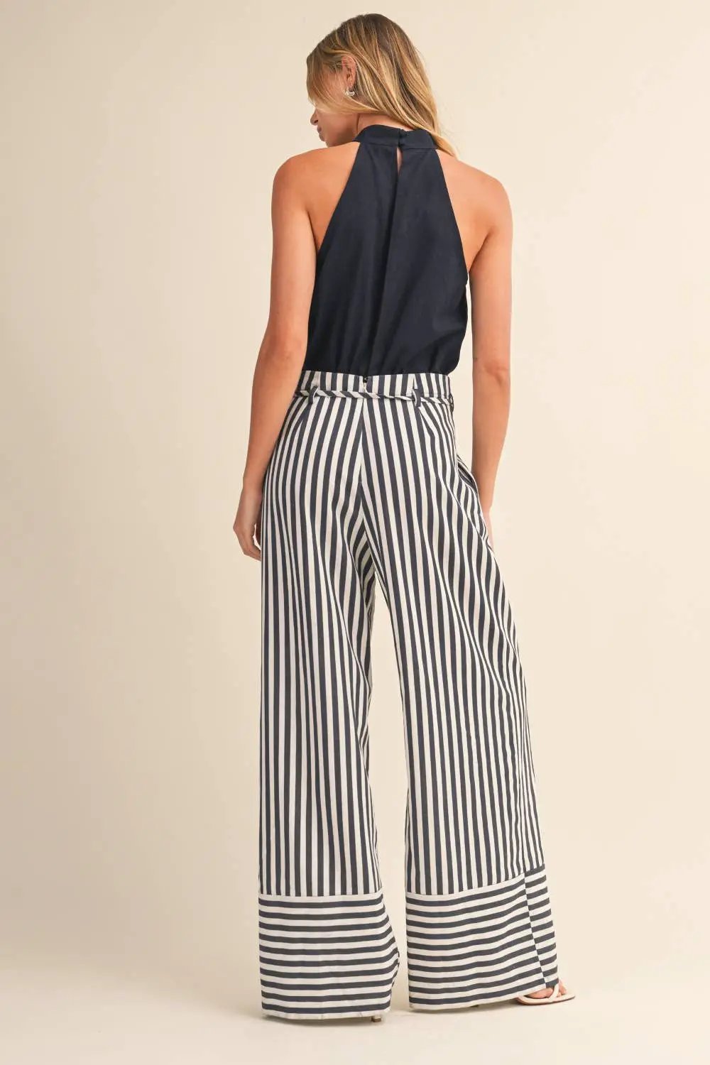 Klesis The Harborline Tie-Waist Jumpsuit - One-Pieces