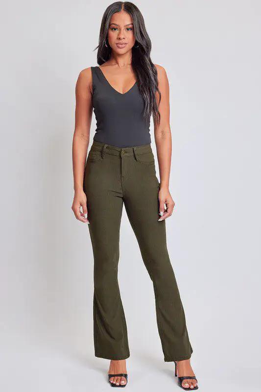 YMI Junior Hyperstretch High Rise Flare - Jeans