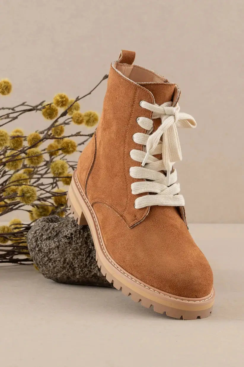 Oasis Society The Amora Military Bootie - Boots