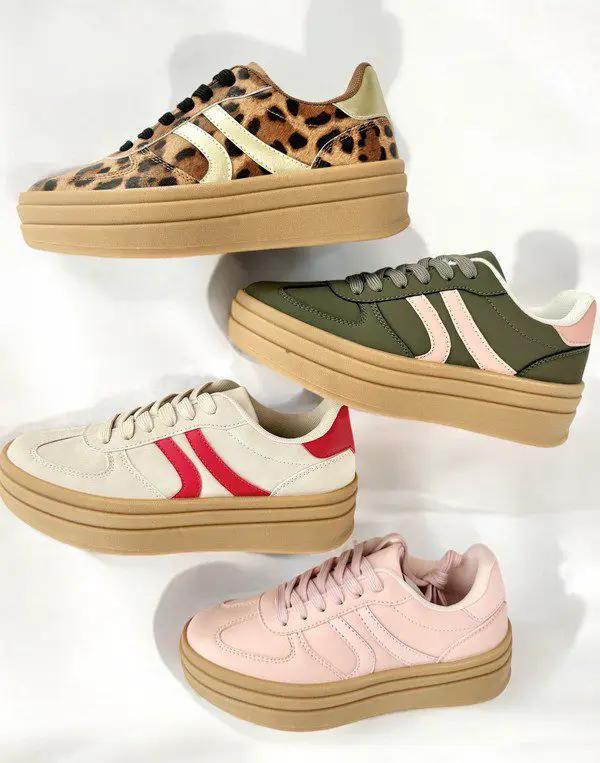 Shoe la la! Platform Sneakers - Sneakers