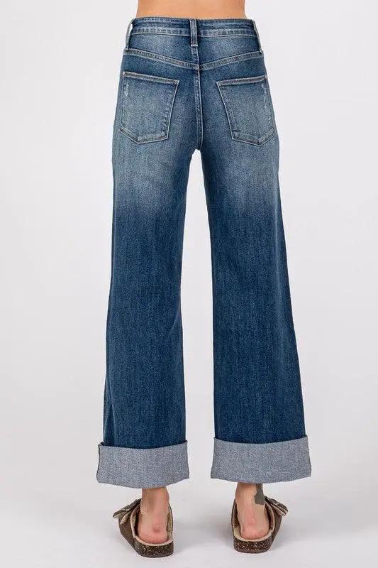 Petra 153 Double Cuffed Straight - Jeans