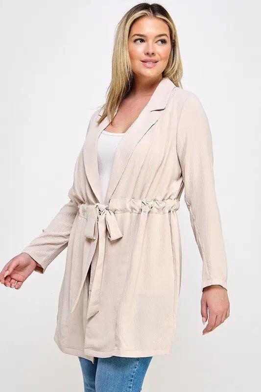 Haute Fox Soft Trench Jacket PLUS - Coats & Jackets Soft Trench Jacket