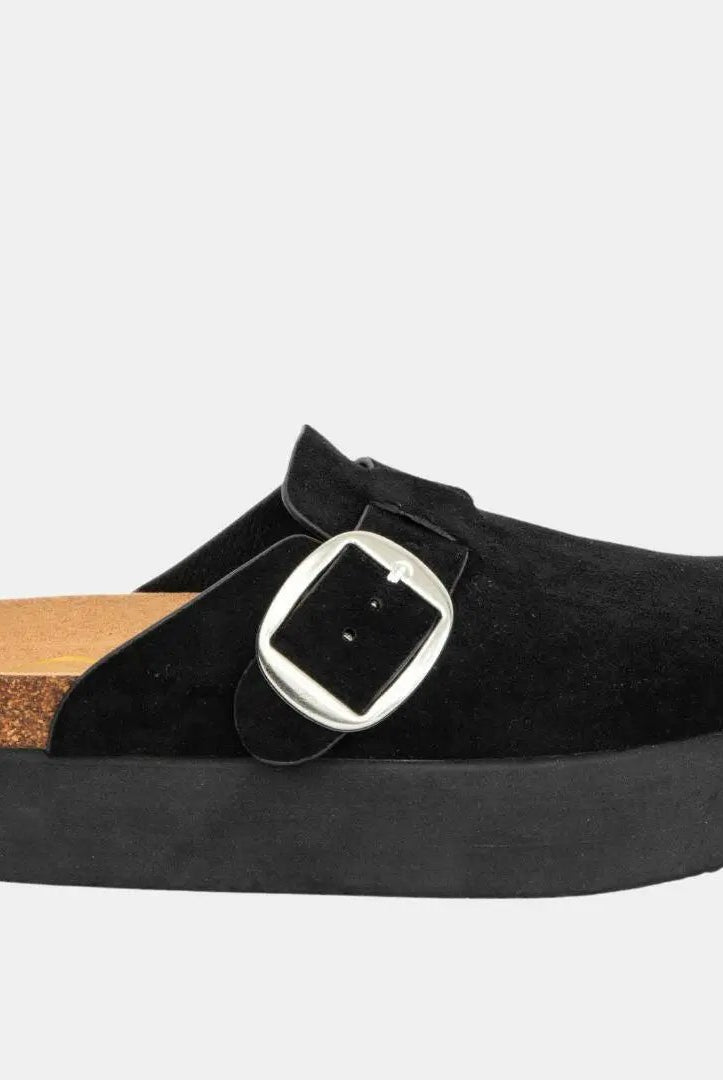 Maker's Fashion Now Jasmine Slip On Platform Clog - Sandals