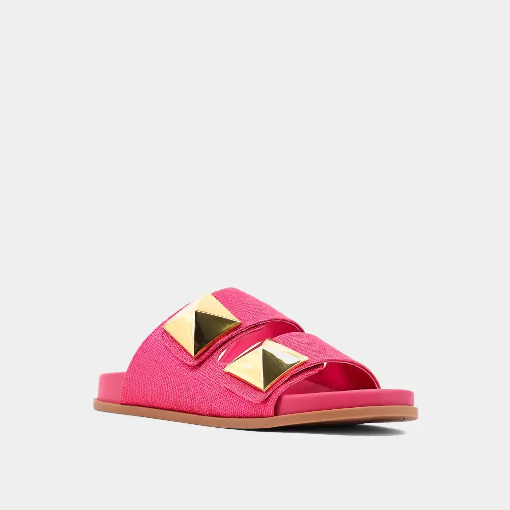 Shu Shop Shu Shop BERNARDA: Woven Fuchsia - Sandals