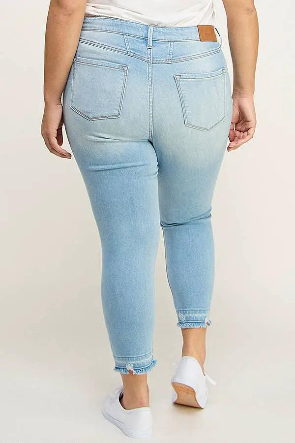 ARTEMIS VINTAGE Artemis Vintage High Rise Crop Skinny Jeans PLUS - Jeans