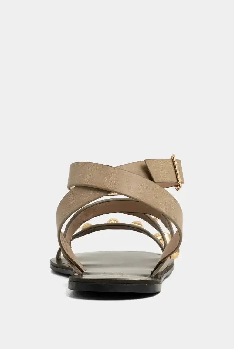 Shu Shop Shu Shop DAPHNE: Taupe - Sandals