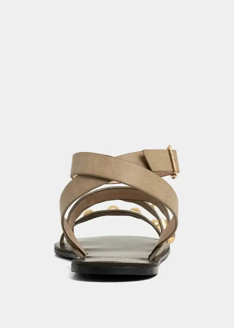Shu Shop Shu Shop DAPHNE: Taupe - Sandals