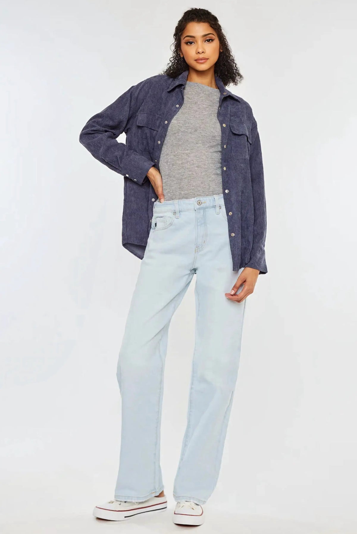 KanCan KanCan Muffy Mid Rise Boyfriend Baggy Jeans - Jeans