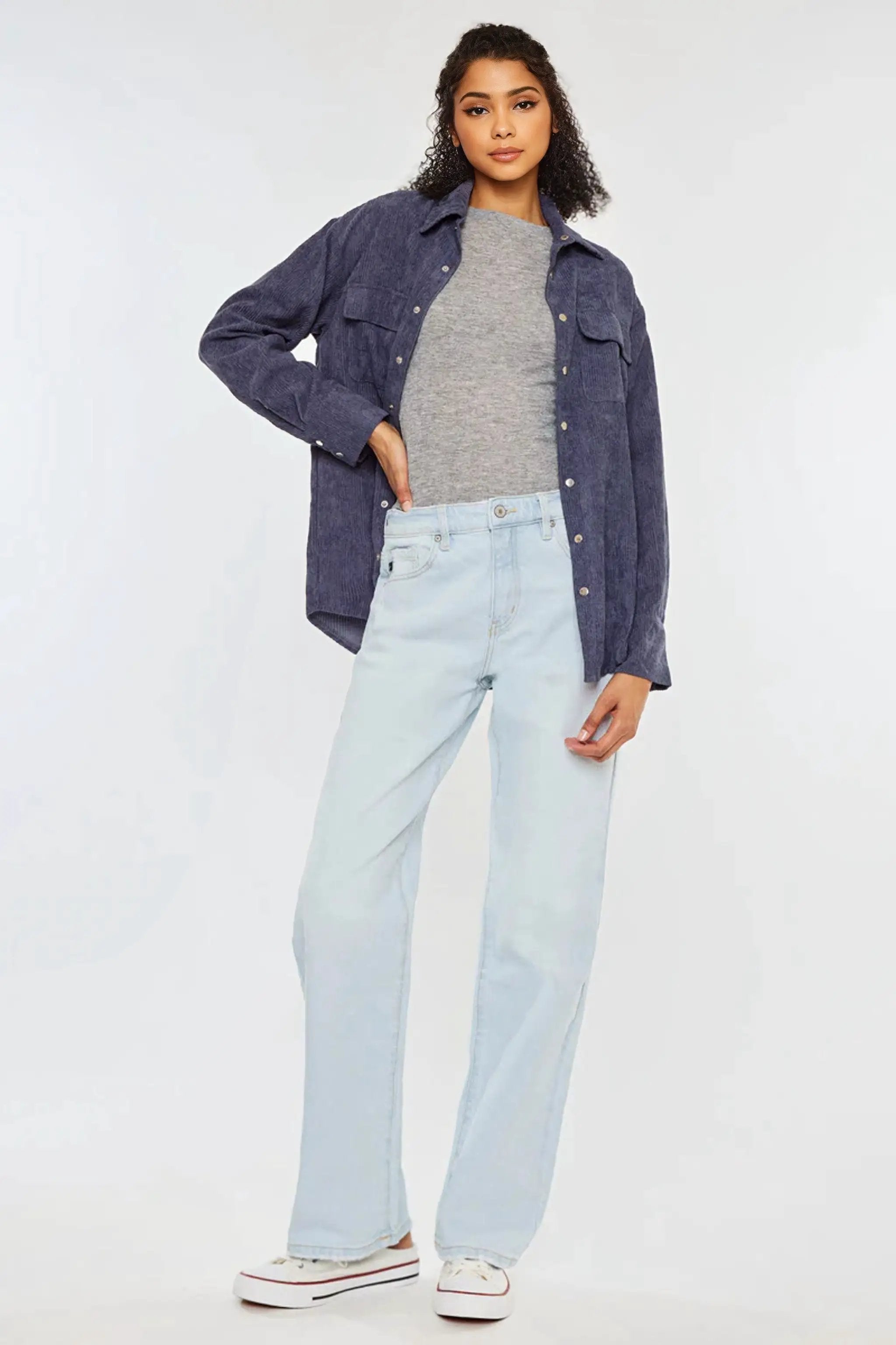 KanCan KanCan Muffy Mid Rise Boyfriend Baggy Jeans - Jeans