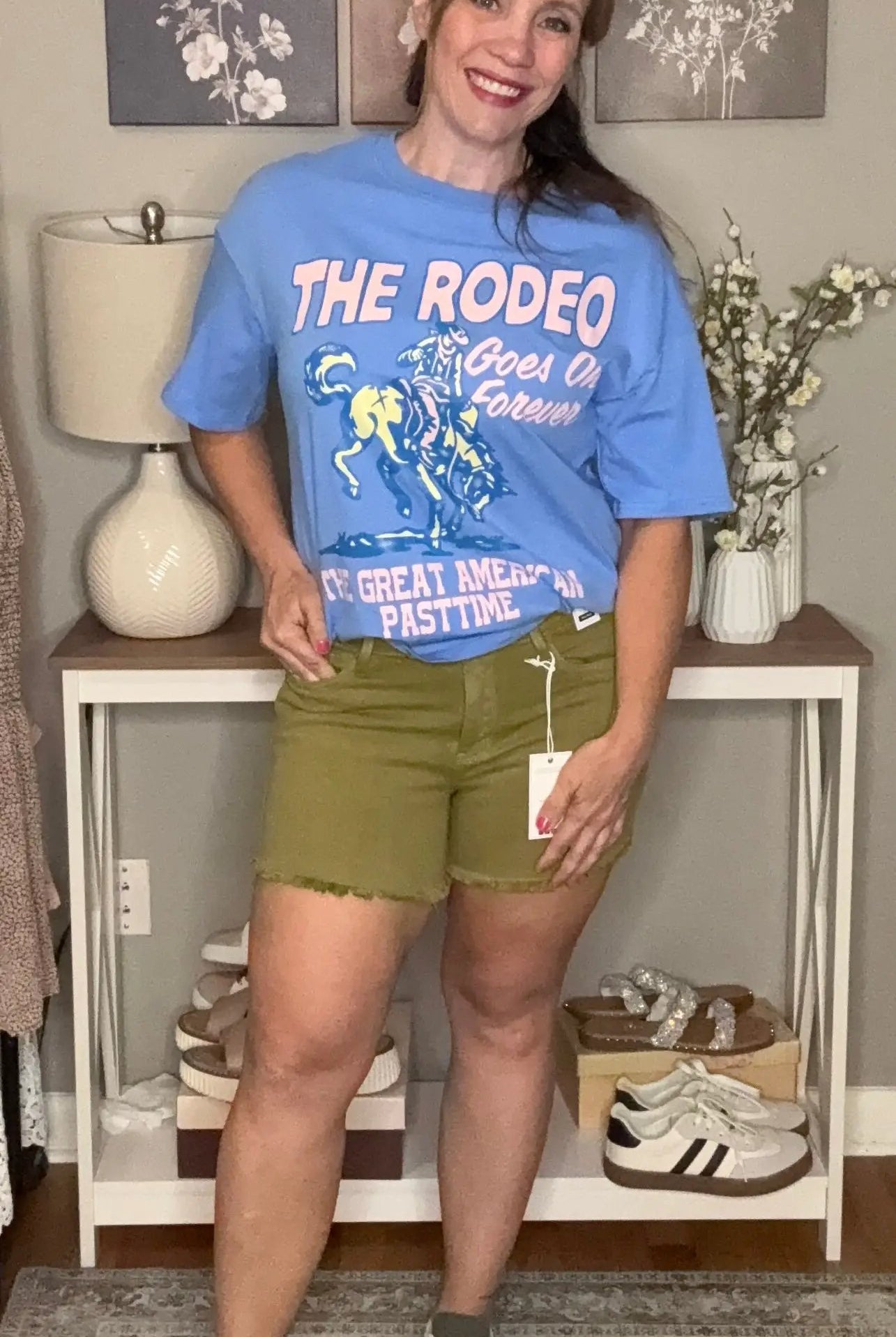 Grateful Threads Boutique Rodeo Forever Graphic Tee - T-Shirts Rodeo Tee