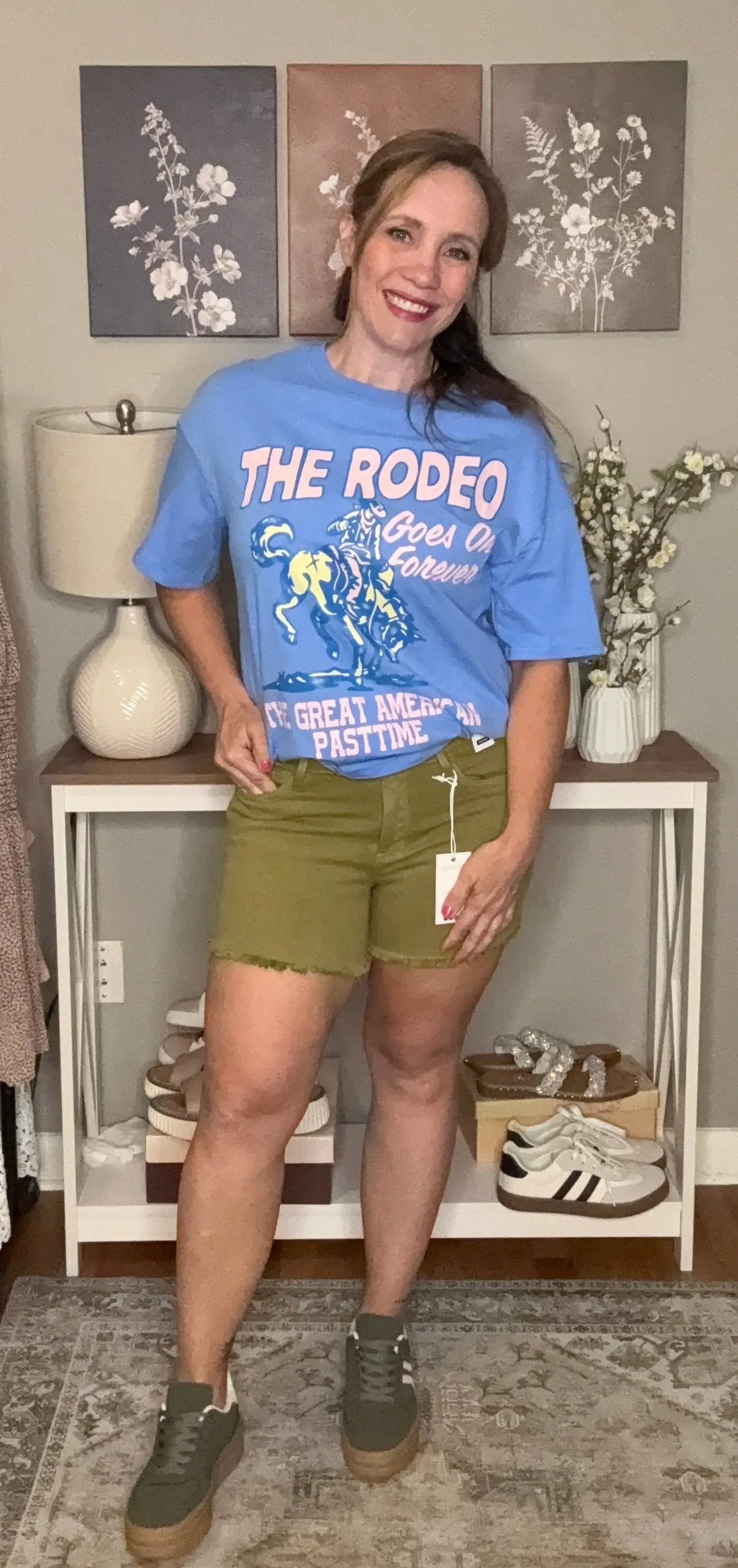 Grateful Threads Boutique Rodeo Forever Graphic Tee - T-Shirts Rodeo Tee