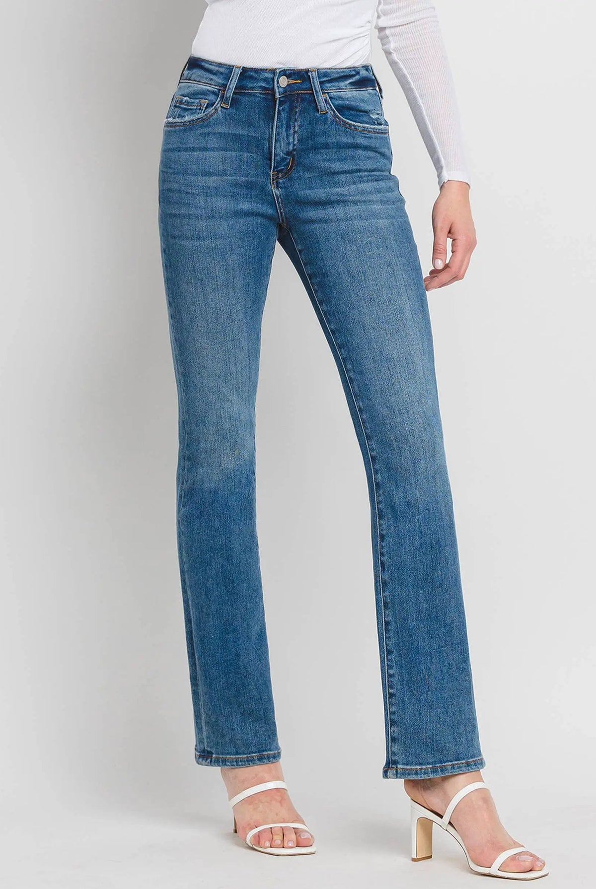 VERVET by FLYING MONKEY VERVET High Rise Bootcut Jeans - Jeans