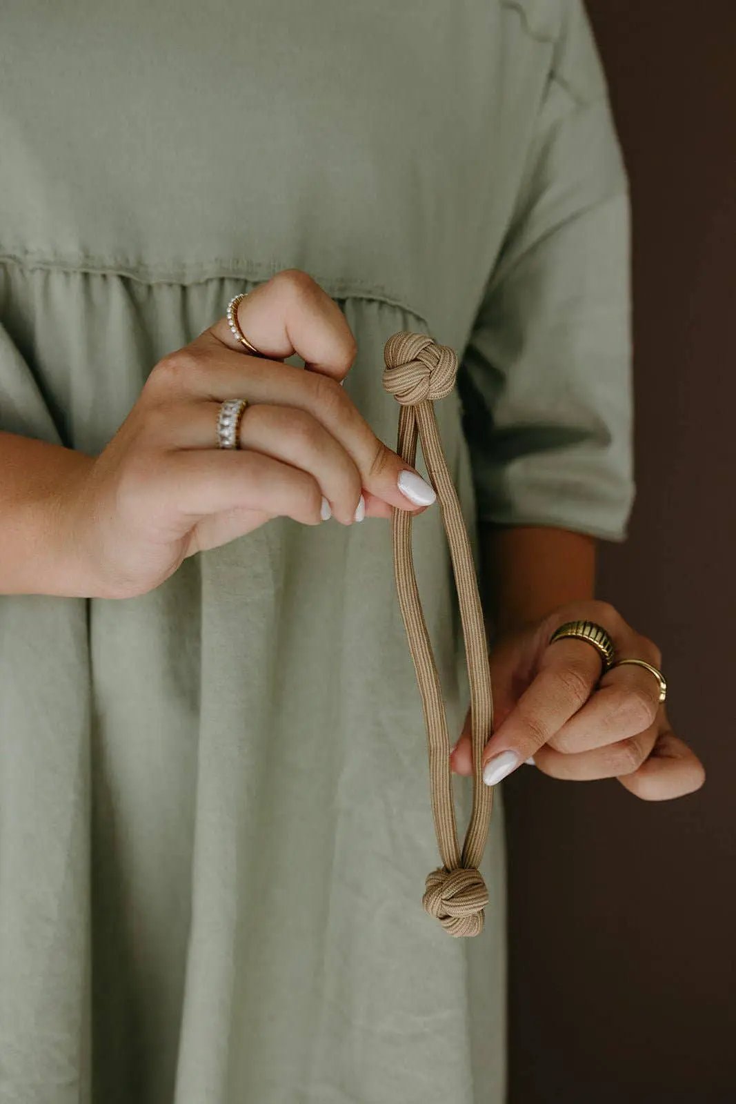 Shop ANDi The Sweet Twist Knot Hair Tie - Ponytail Holders