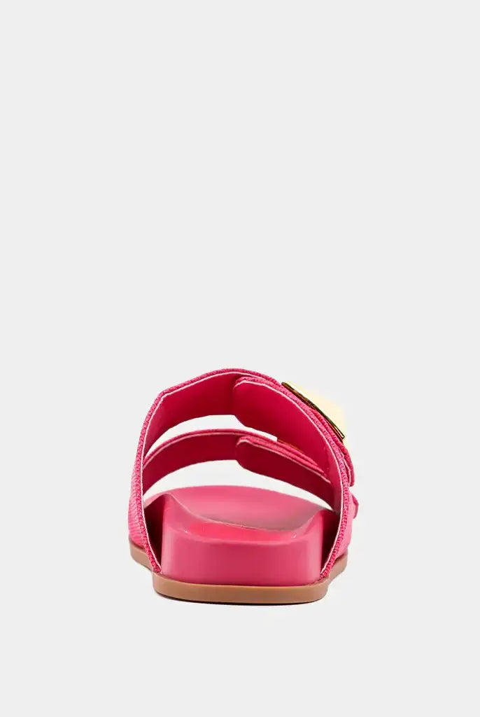 Shu Shop Shu Shop BERNARDA: Woven Fuchsia - Sandals