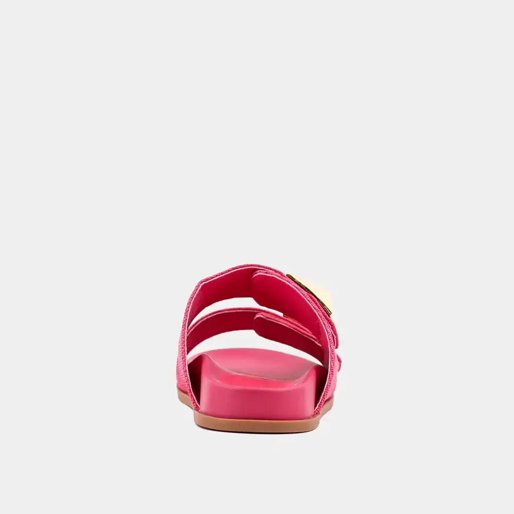 Shu Shop Shu Shop BERNARDA: Woven Fuchsia - Sandals