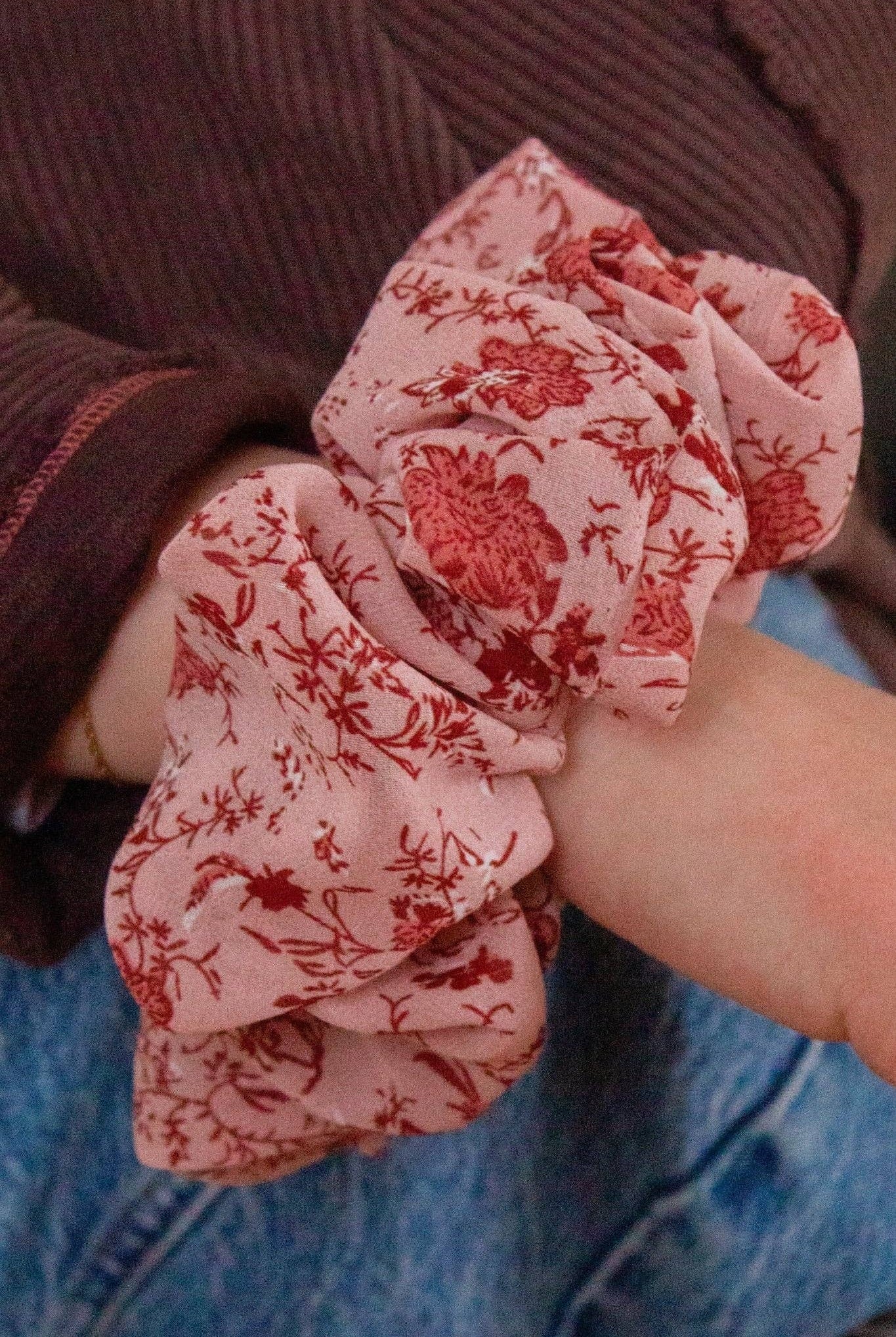 Shop ANDi The Love in Bloom Jumbo Scrunchie - Ponytail Holders
