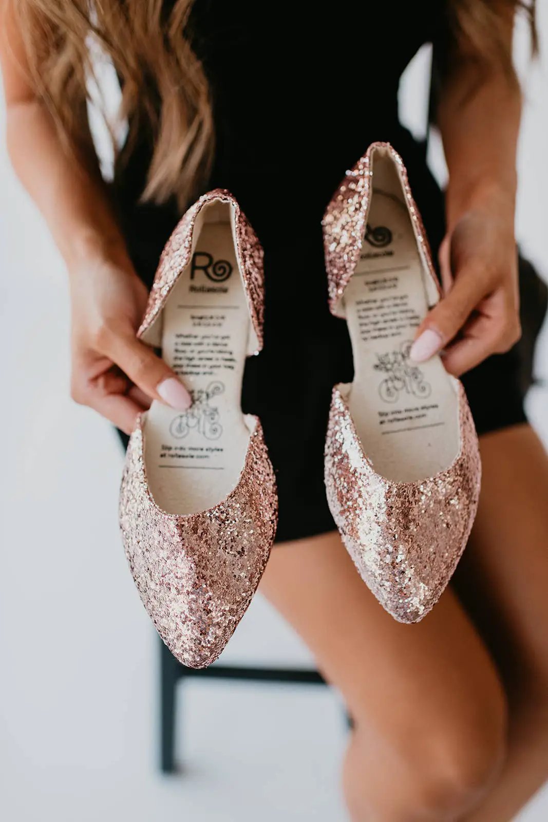 Rollasole Sparkling Rose' Flats - Flats
