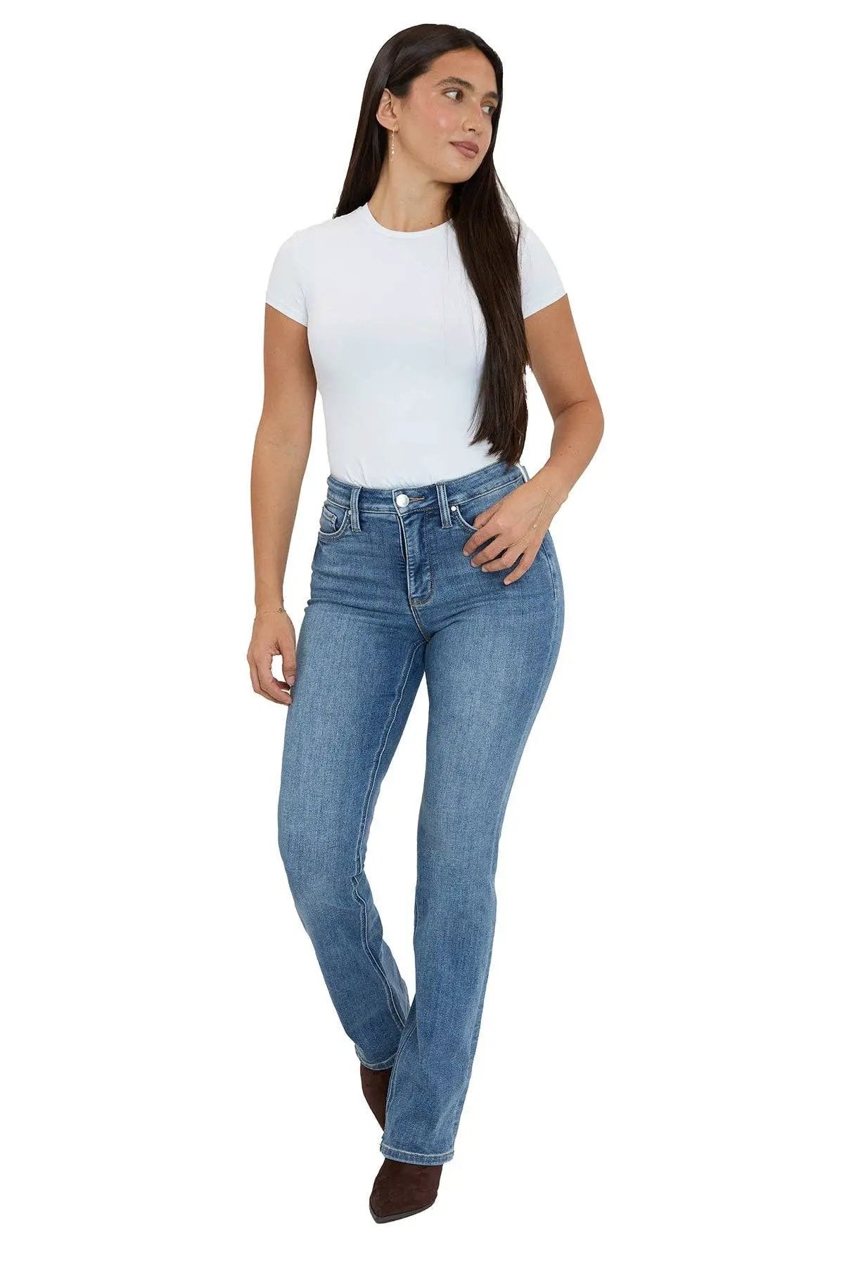 RFM Mia High Rise Essential Slim Bootcut Jeans - Inseam Program: REGULAR - Jeans
