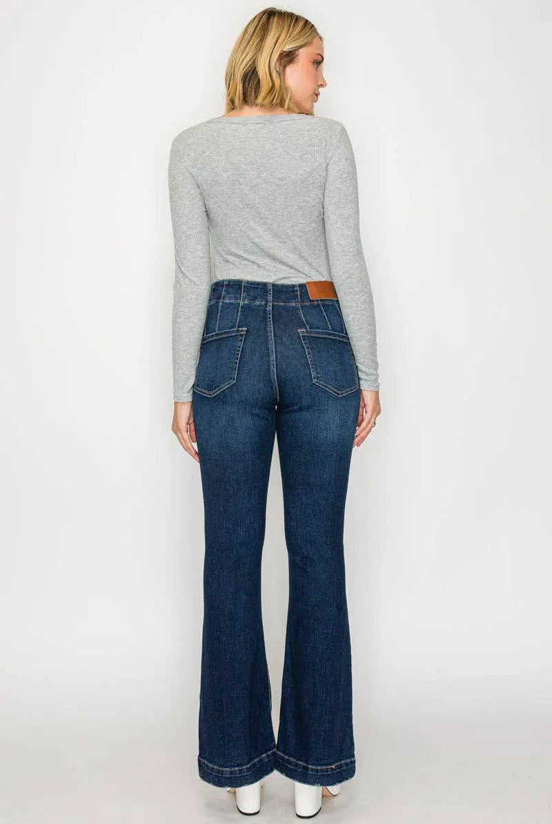 ARTEMIS VINTAGE Artemis Vintage “Curve Authority” Tummy Control + Hip Lifter Modern Flare Jeans - Jeans